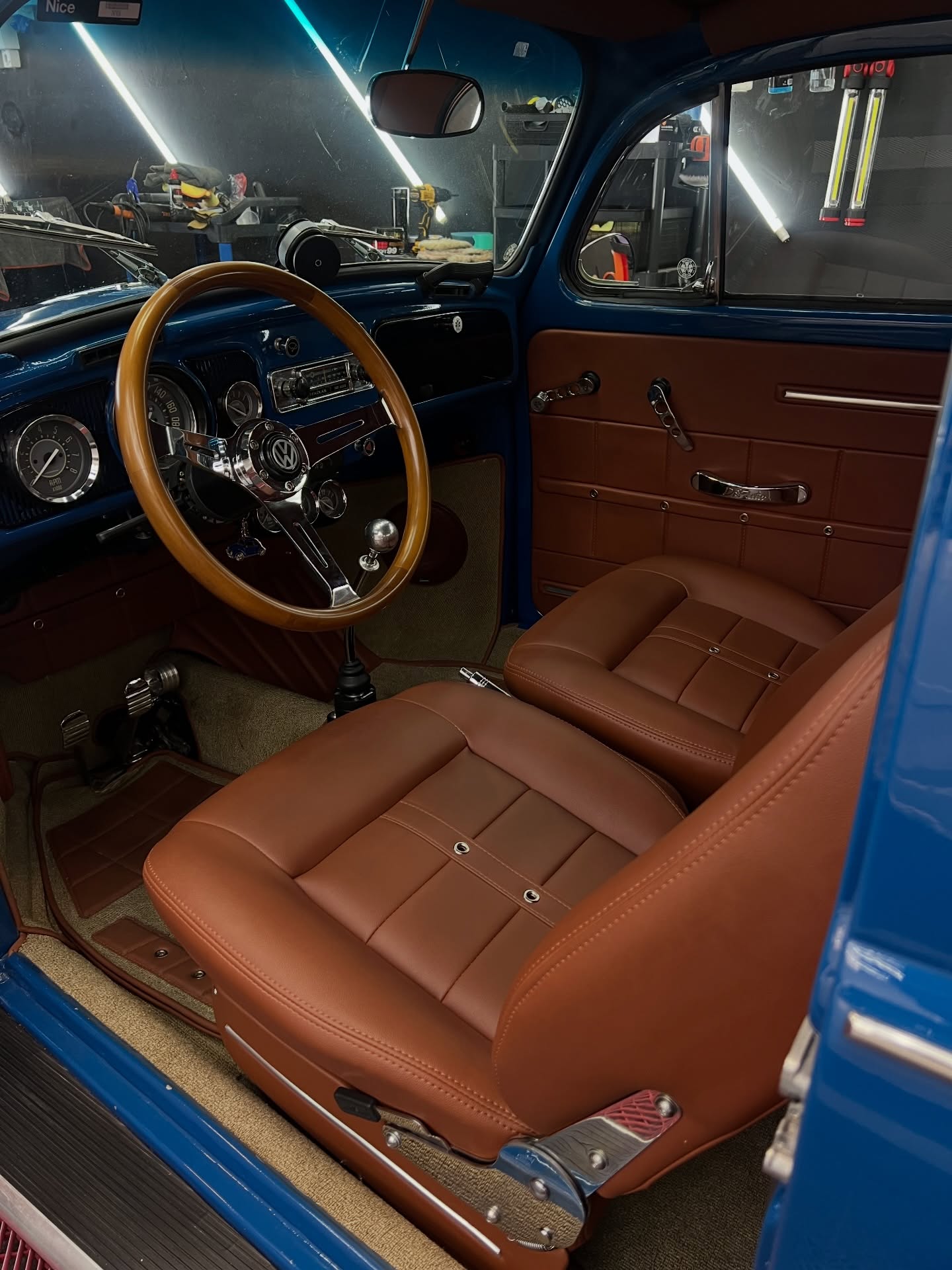 Restauro de pintura em Fusca clássico - estética automotiva Limeira SP